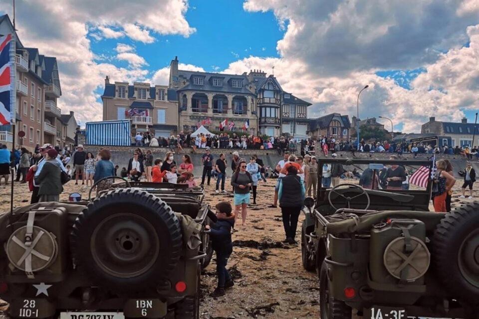 L'Appart' Du Bord De Mer 150M De La Plage Lion-sur-Mer Buitenkant foto