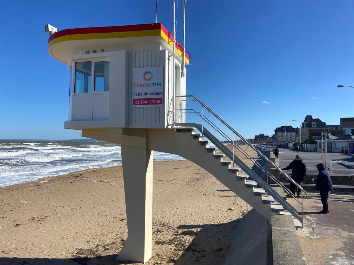 L'Appart' Du Bord De Mer 150M De La Plage Lion-sur-Mer Buitenkant foto